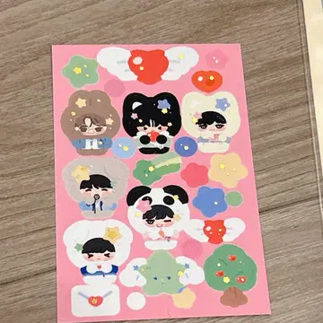 nctwish 다니 스티커 씰 세트 상품 이미지 3