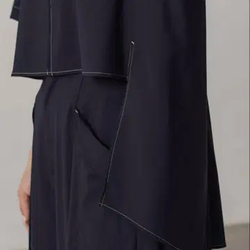 PUBLIC TOKYO 드라이 트로 프론트 지퍼 셔츠 상품 이미지 6