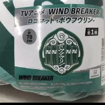 WIND BREAKER 윈드 브레이커 로고 매트 보우후 린 4개 세트 상품 이미지 3